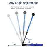 Adjustable Golf Swing Trainer for Beginners - Foldable & Corrective - Blue - Extra Image