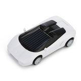 3-piece Solar Mini Car Racer Toy for Kids - Powered by the Sun - Red - Extra Image