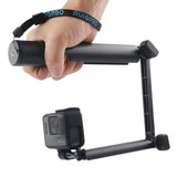 3-in-1 Monopod Selfie Stick for Action Cameras - Side View