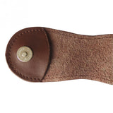 Leather Golf Ball Waist Pouch - Portable Tee Bag for Sports - Brown - Extra Image