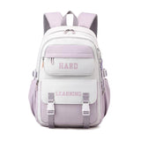 Versatile 15.6 Backpack for School & Work - Casual Design - Blue And White
