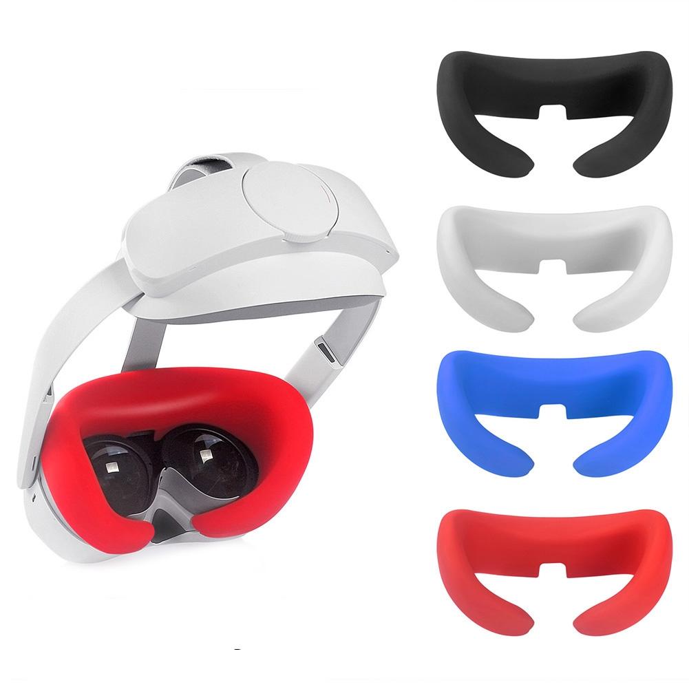 Comfortable Silicone Vr Eye Mask for Pico Neo 4 - Blue
