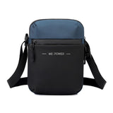 Simple Men Crossbody Bag Business Casual Shoulder Sling For Everyday Use - Grey