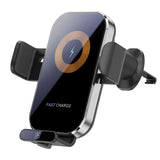 Intelligent Wireless Car Vent Charger - 66w High Power - Tarnish - Front View
