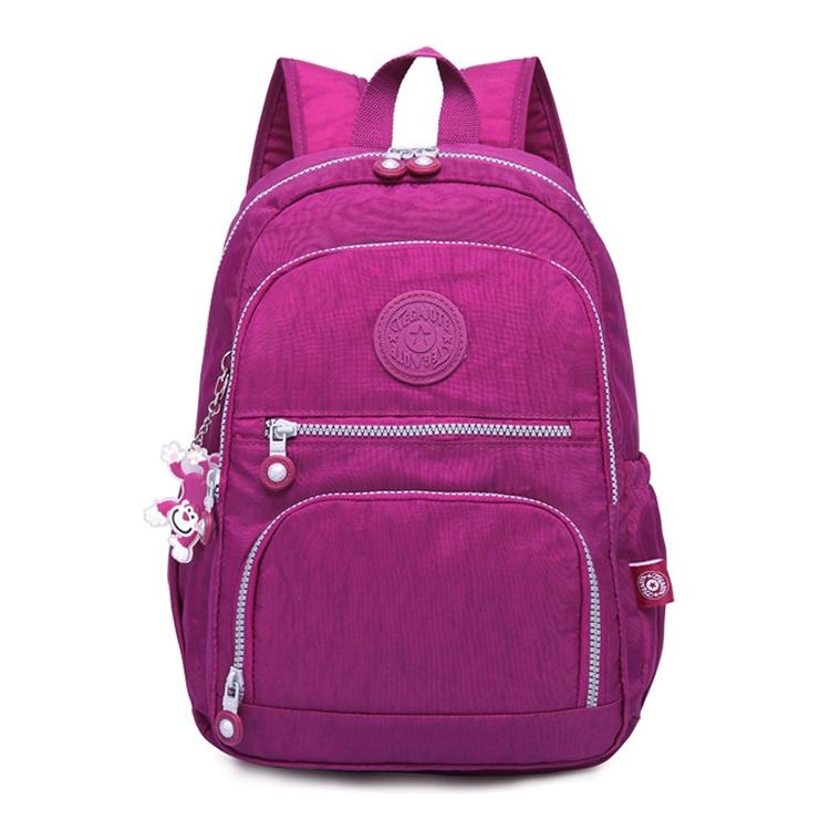 Versatile Teen Backpack for School & Travel - 27x13x37cm - Red