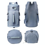Sports Travel Backpack - Compact and Durable - Black