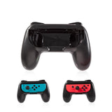 Improved Joy Con Grip for Nintendo Switch - Better Control - Black - Low Angle