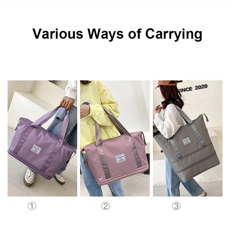 Waterproof Fitness Bag - Large Size - Gray