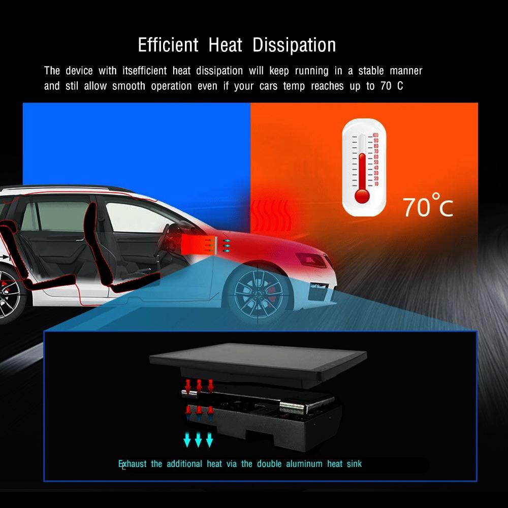 9 Inch Android Carplay Navigation 1 + 32G Screen With Ahd Camera