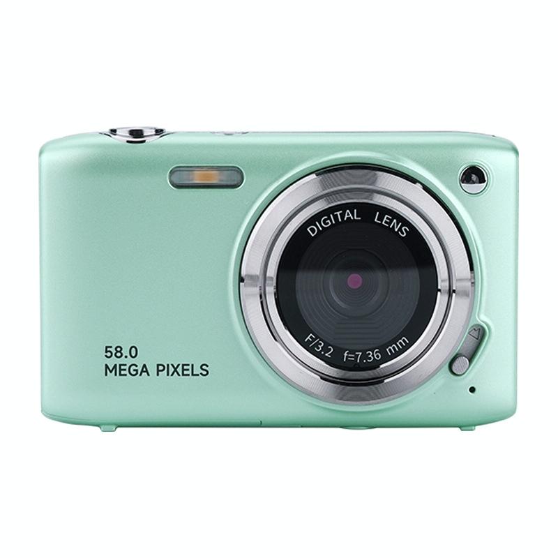 Portable 16X Zoom Hd Digital Camera With 2.88 Ips Screen - White