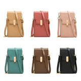 Green Multi Compartment Shoulder Bag Large Capacity - Side View