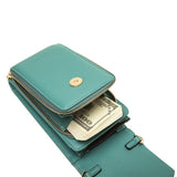 Green Multi Compartment Shoulder Bag Large Capacity