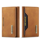 3 Fold Card Bag For Dg.Ming M2 Series Compact & Stylish - Brown