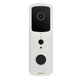 Wireless Smart Doorbell With Two-Way Intercom & Night Vision - Battery Powered - White - Extra Image