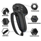 Non-slip Silicone Cover for Meta Quest 3 Vr Controllers - White - 45-Degree Angle