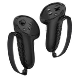 Non-slip Silicone Cover for Meta Quest 3 Vr Controllers - White - Low Angle
