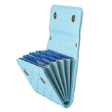 Horizontal Card Bag For Mobile Phones Sticker - Pink - Rear View
