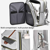 Large Capacity Travel Shoulder Bag For Students - Gray
