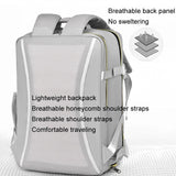 Large Capacity Travel Shoulder Bag For Students - Gray