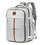 Large Capacity Travel Shoulder Bag For Students - Gray