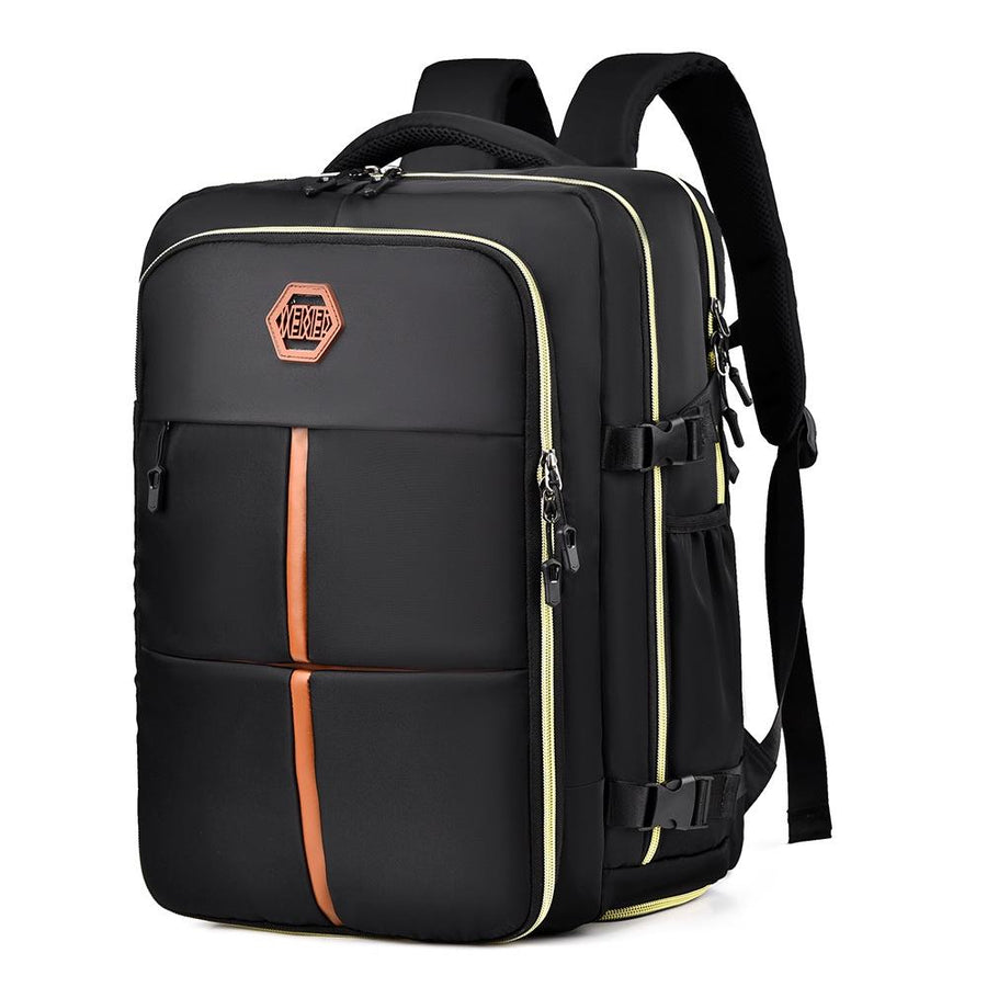 Large Capacity Travel Shoulder Bag For Students - Gray