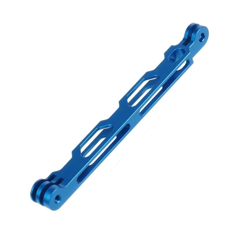 Aluminium Extension Arm for Action Cameras - 16.5cm - Blue