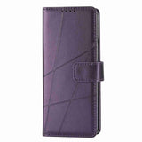For Samsung Galaxy Z Fold4 5G Embossed Pu Leather Phone Case - Black