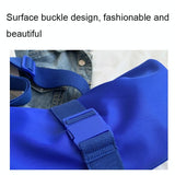Travel & Fitness Crossbody Bag - Waterproof Nylon - Black - 45-Degree Angle