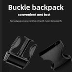 Men Cycling Chest Bag Casual Messenger Pack - Grey