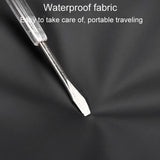 Waterproof Men Crossbody Backpack Gray - Extra Image