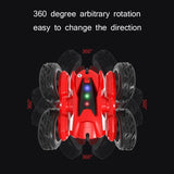 High-speed Double-sided Rc Car for Stunts and Off-road Tumbling - Blue