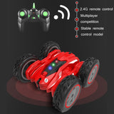 High-speed Double-sided Rc Car for Stunts and Off-road Tumbling - Blue