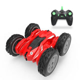 High-speed Double-sided Rc Car for Stunts and Off-road Tumbling - Blue - Extra Image