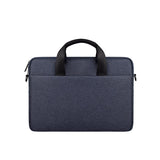 13.3 Inch Portable Laptop Bag with Single-shoulder Strap - Navy Cyan