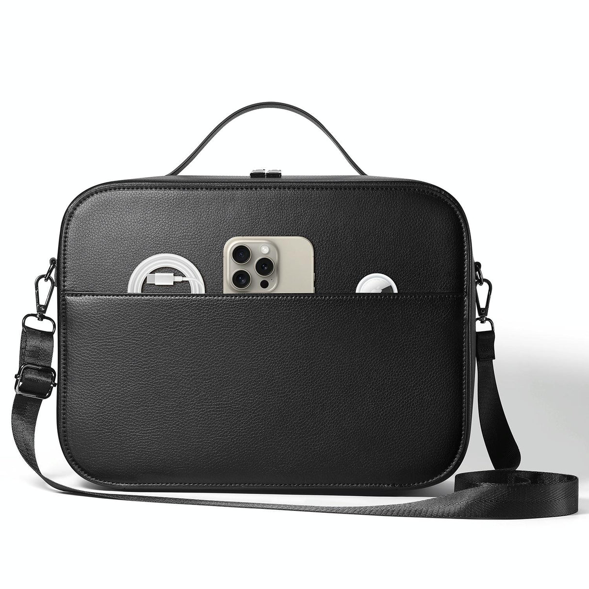 Apple Vision Pro Headset Bag - Compact Storage Solution - Brown