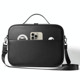Apple Vision Pro Headset Bag - Compact Storage Solution - Brown - 45-Degree Angle