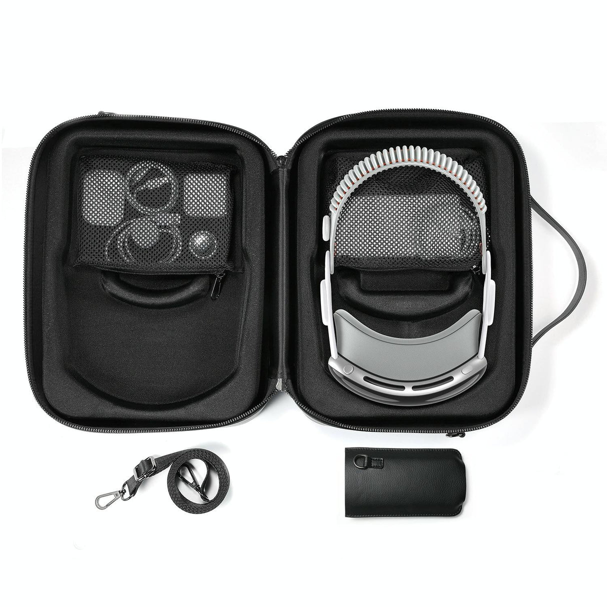Apple Vision Pro Headset Bag - Compact Storage Solution - Brown