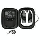Apple Vision Pro Headset Bag - Compact Storage Solution - Brown - Low Angle