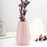 2-piece Plastic Vase for Creative Flower Arrangements - Milk White - Extra Image
