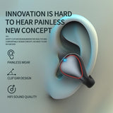 Wireless T20 Tws Bluetooth Earphones with Led Display & Charging Box - Gun Gray - 45-Degree Angle