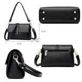 Spacious Women Shoulder Bag For Commuting - Red Wine - 45-Degree Angle