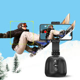 Smart 360 Degree Live Video Recording Desktop Stabilizer - Black - Extra Image