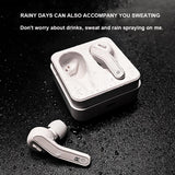 Mini Touch Control Wireless Earbuds with Charger Box - Hifi Bluetooth Tws - White - Extra Image
