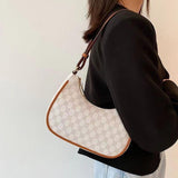 Versatile Pu Leather Tote Bag For Women - Coffee