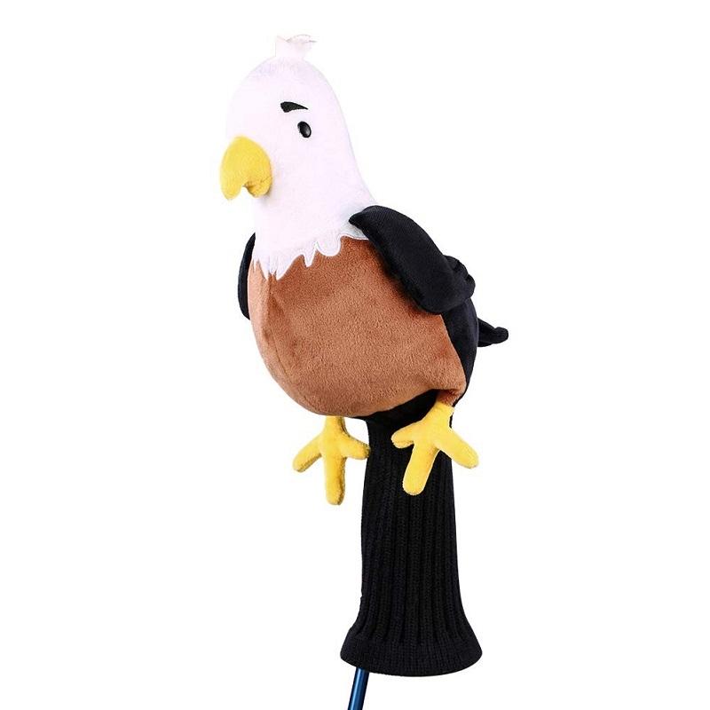 Adorable Plush Golf Club Cover for Animals - Pink