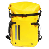 Waterproof Diving Fins Bag Scuba Swimming Backpack - Yellow - Front View