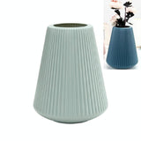 Decorative Wet and Dry Flower Vases for Creative Home Furnishings - Pink - Low Angle