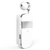 Wireless Bluetooth Earphone with Vibration Reminder for Phone - White - Extra Image