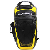 Outdoor Diving Fin Backpack Drifting Swimming Fishing Ski Bag - Blue - Front View