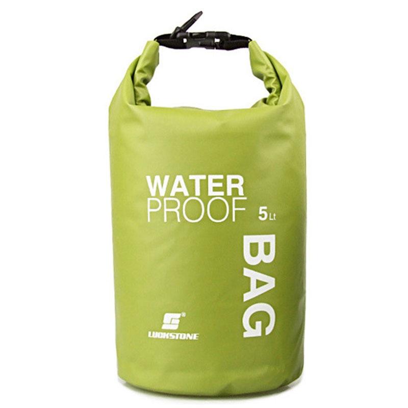 Waterproof Outdoor Swimming Bag Scratch Resistant Fits Most Devices - Blue